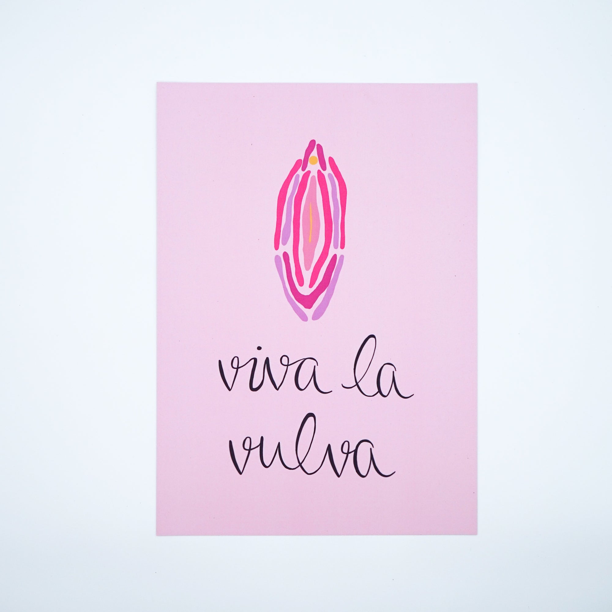 Poster A4 "viva la vulva"