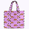 XL Shopper wendbar mit Leoparden-Design