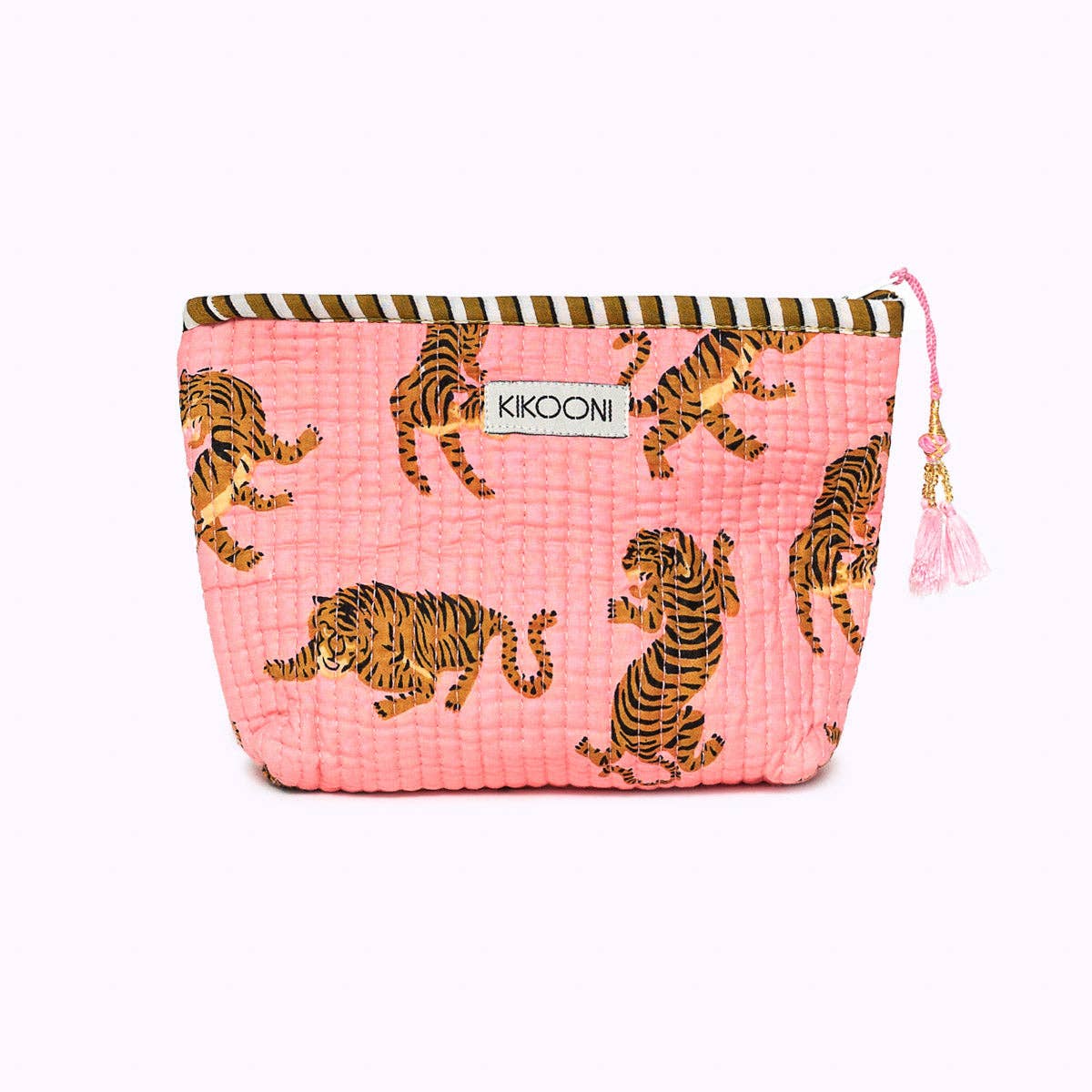 Kosmetiktasche mit Tiger-Design