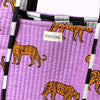 XL Shopper wendbar mit Leoparden-Design
