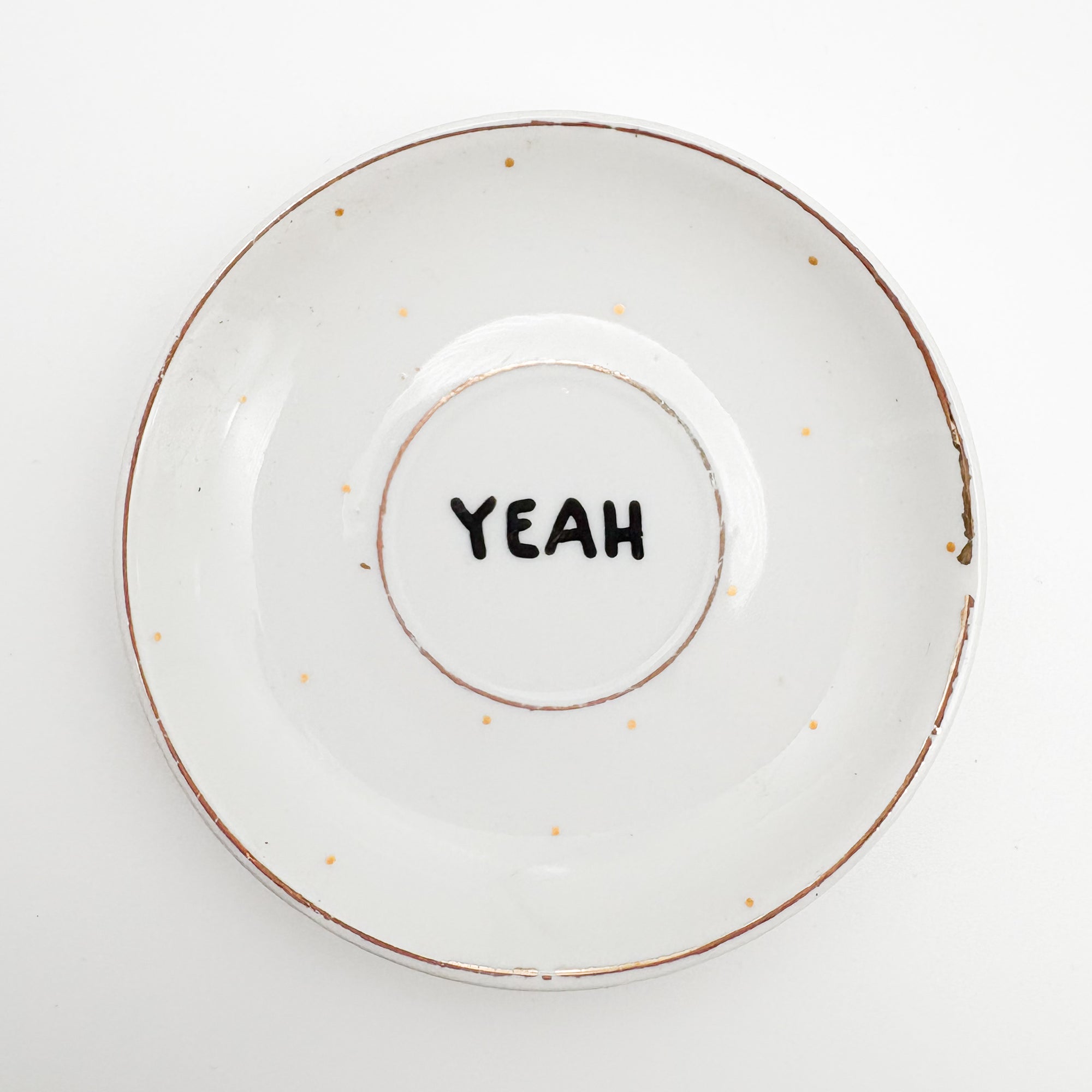 Wandteller mini YEAH „classy“