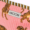 Kosmetiktasche mit Tiger-Design