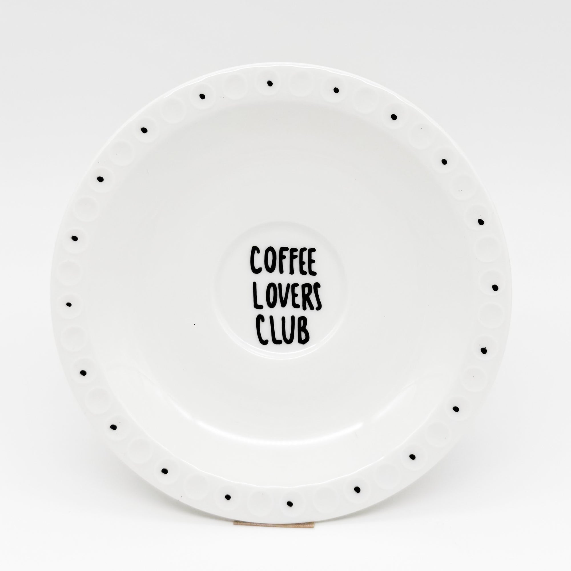 Wandteller small COFFEE LOVERS CLUB "classic"