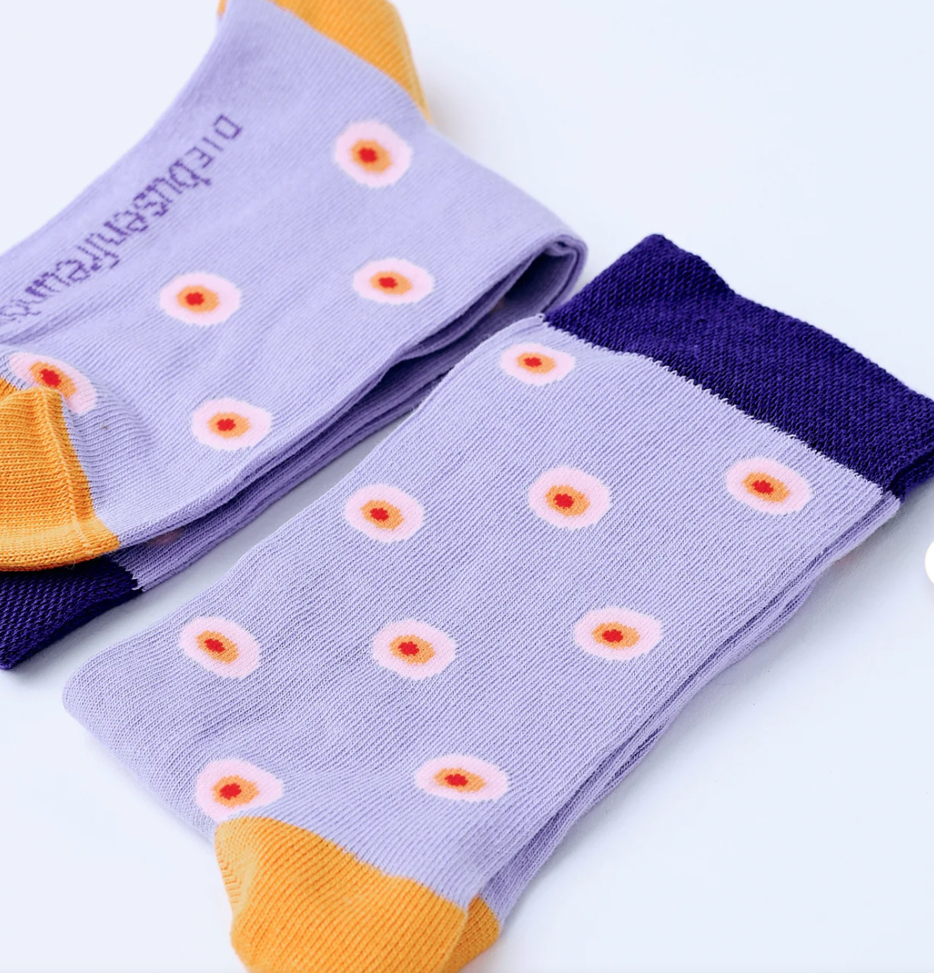 Statement Socken mit Boob-Print