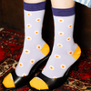 Statement Socken mit Boob-Print