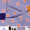 Statement Socken mit Boob-Print