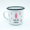 Emaille Tasse "viva la vulva"