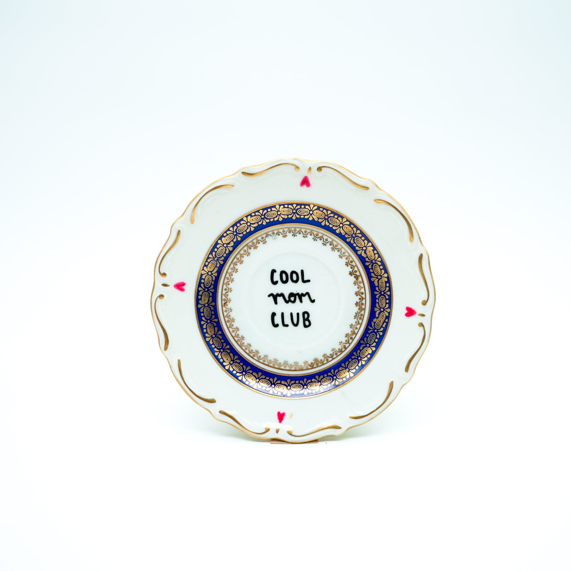 Wandteller mini COOL MOM CLUB "queen"