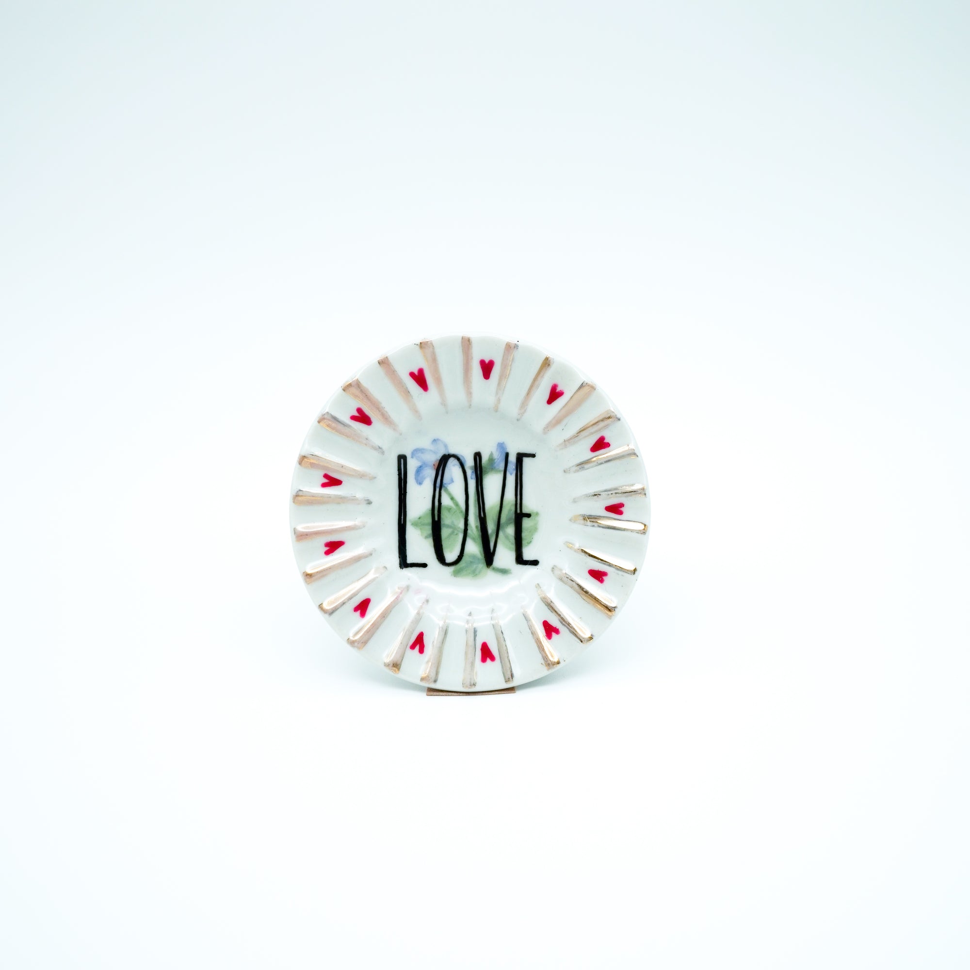 Wandteller mini LOVE "heart"