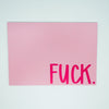 Postkarte "FUCK"