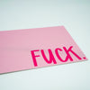 Postkarte "FUCK"