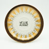 Wandteller small WE´LL BE ALRIGHT "retro"