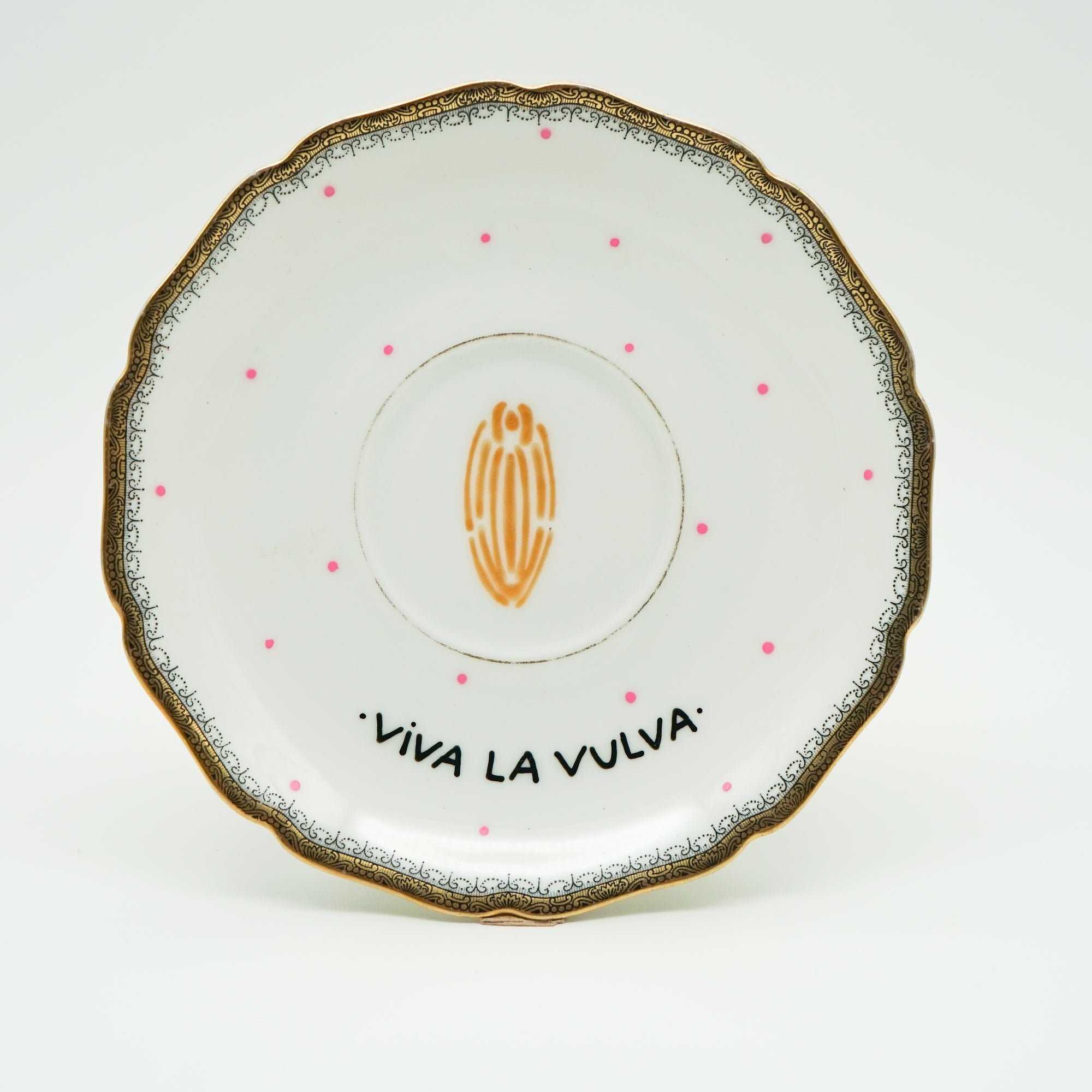 Wandteller small VIVA LA VULVA "feminism"