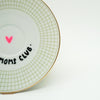 Wandteller mini COOL MOMS CLUB "net"