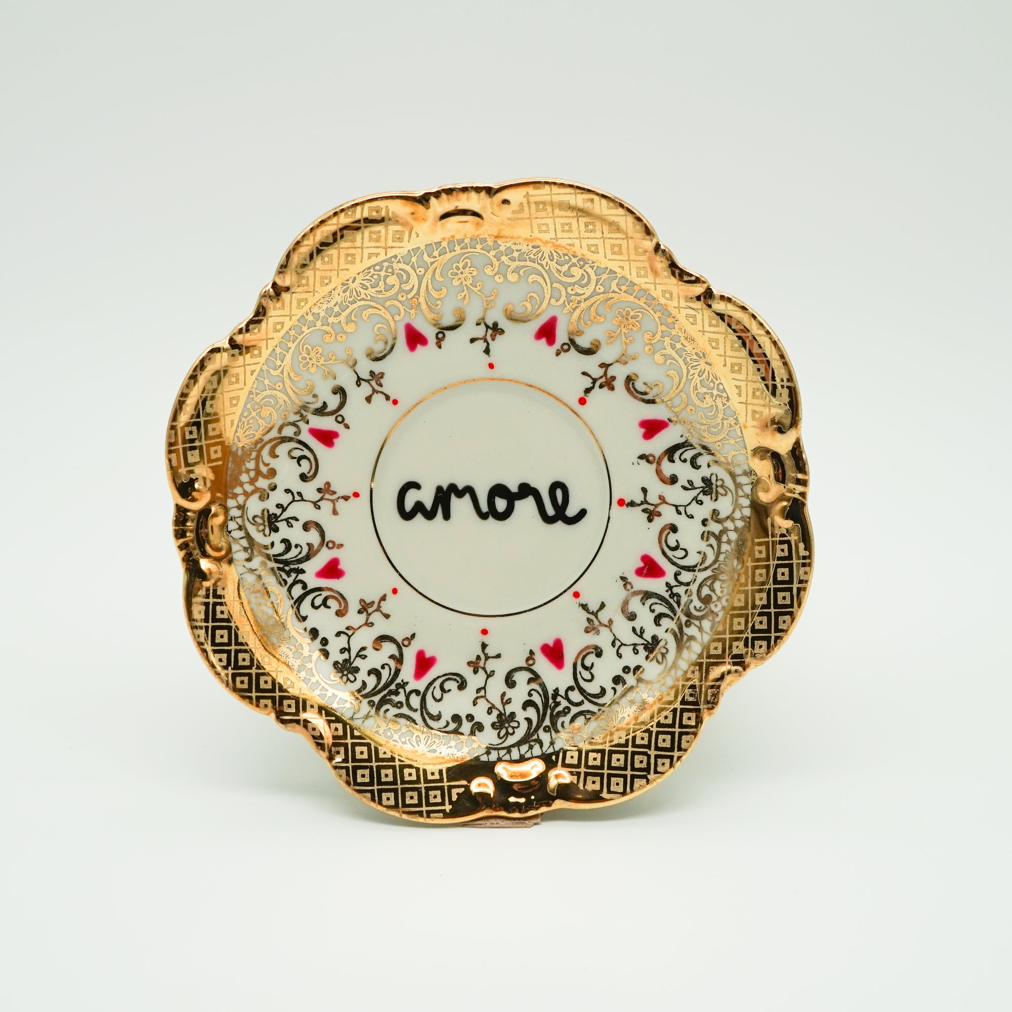 Wandteller mini amore "allover"