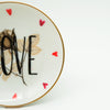 Wandteller mini LOVE "hearts"