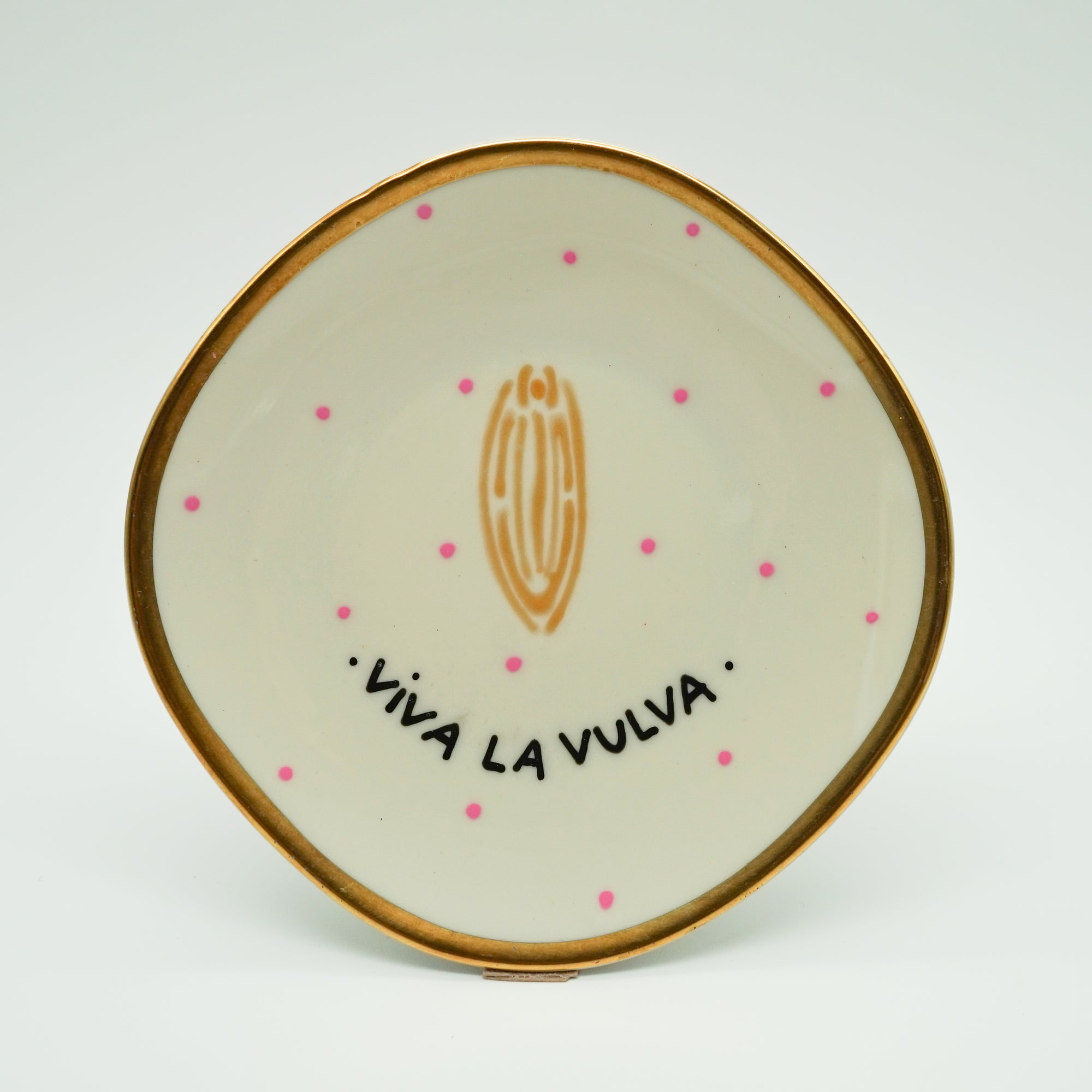 Wandteller mini VIVA LA VULVA "feminism"
