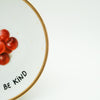 Wandteller small it´s cool to be kind "fruits"