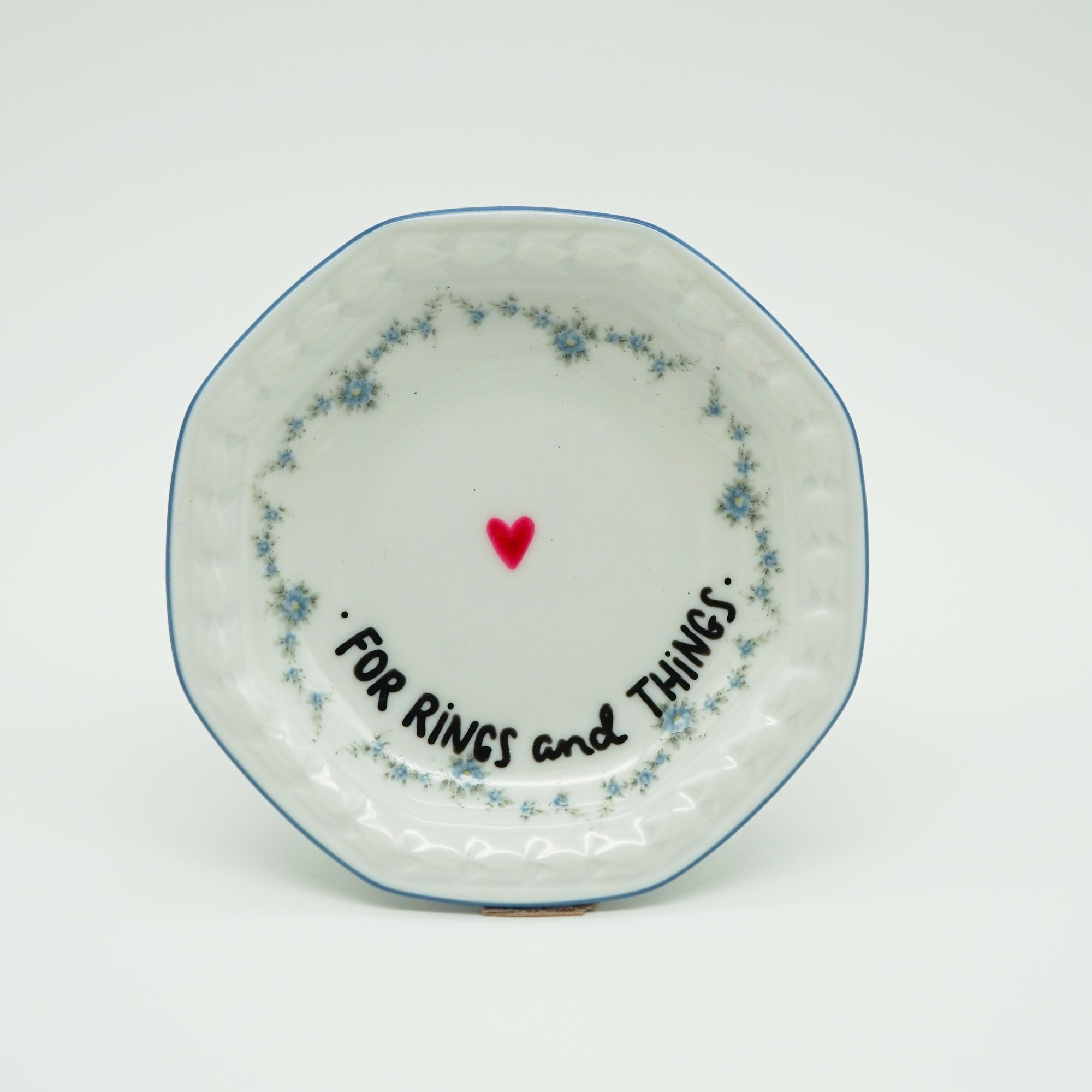 Schmuckschale for rings & things "il bleu"