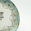 Wandteller midi TAKE MORE CHANCES.DANCE MORE DANCES. "special"