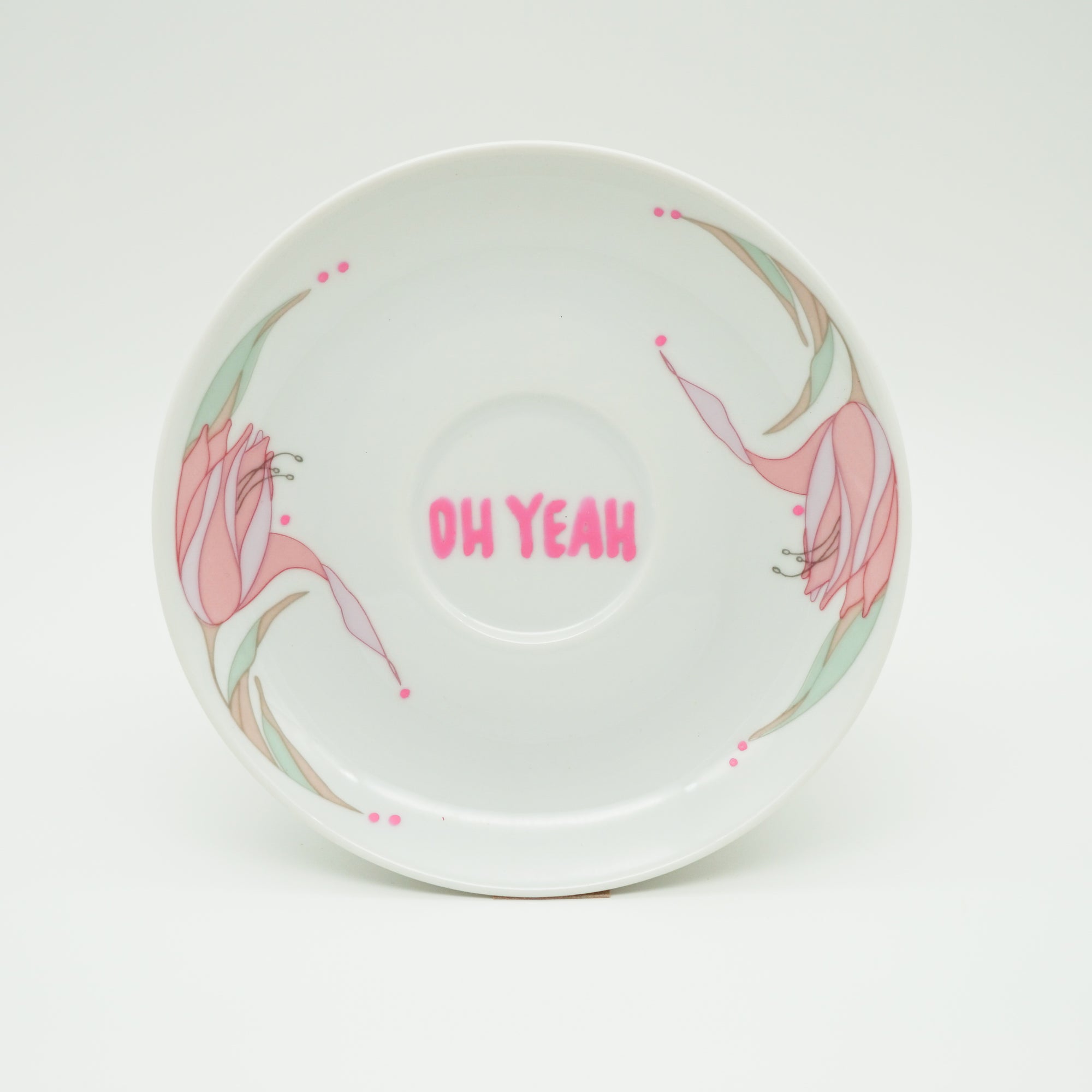 Wandteller small OH YEAH "pinkish"