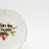 Wandteller mini ALLES EIN BISSCHEN FEEL "roses&dots"