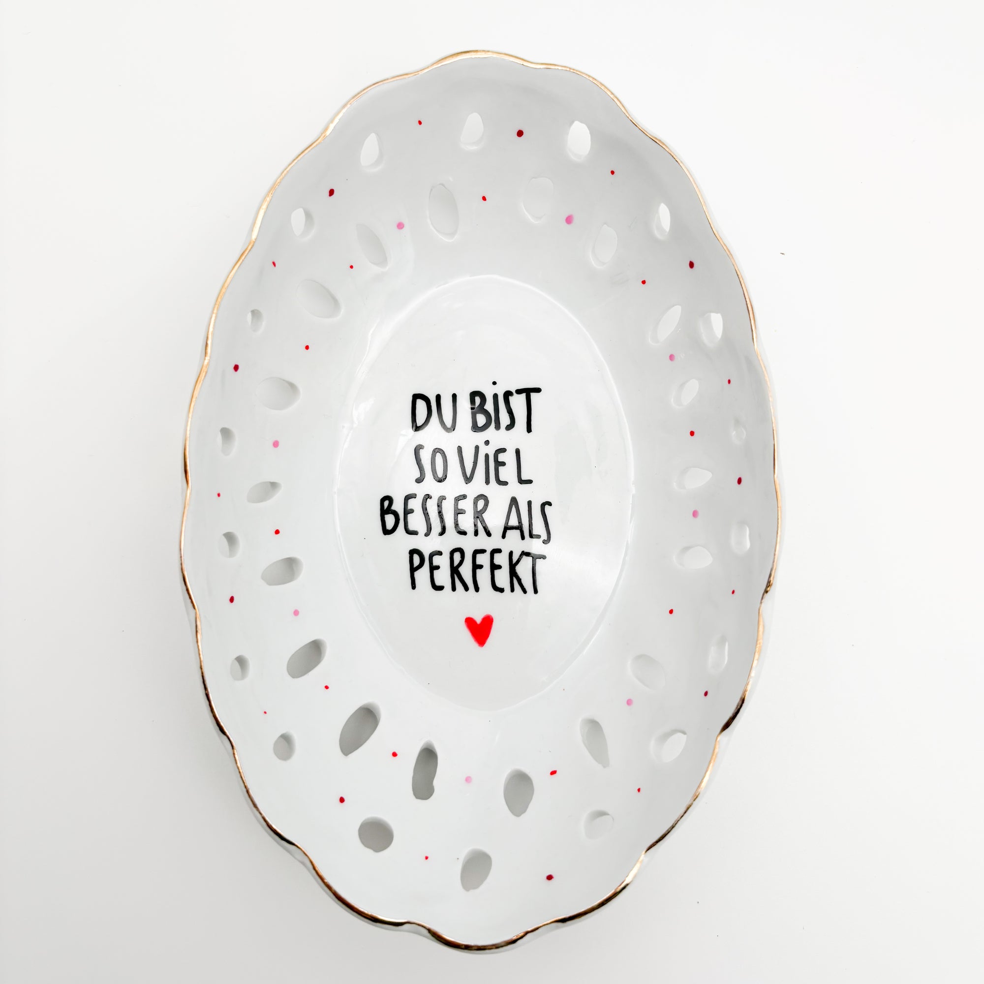 Wandteller long DU BIST SO VIEL BESSER ALS PERFEKT „net“