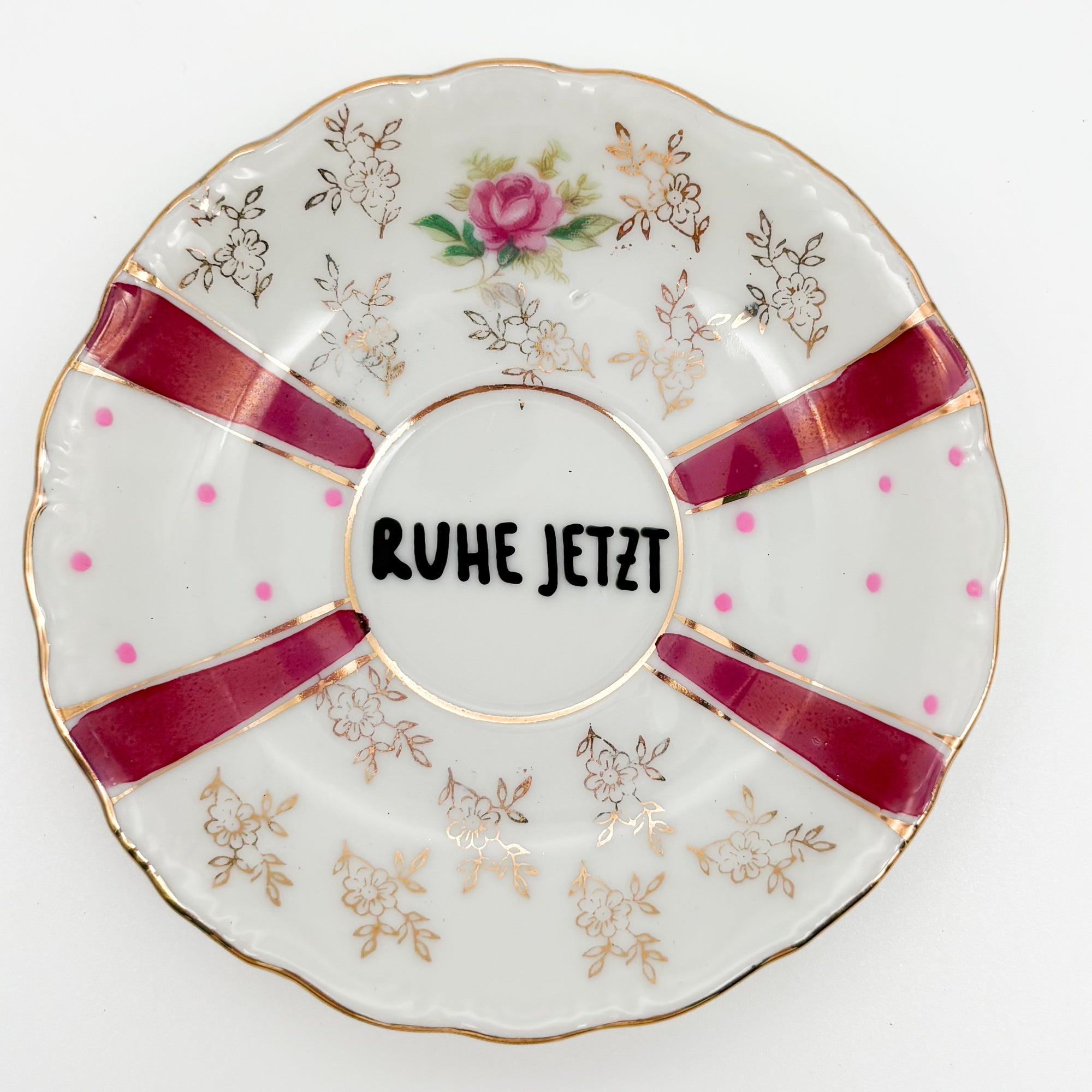 Wandteller mini RUHE JETZT "adhs"