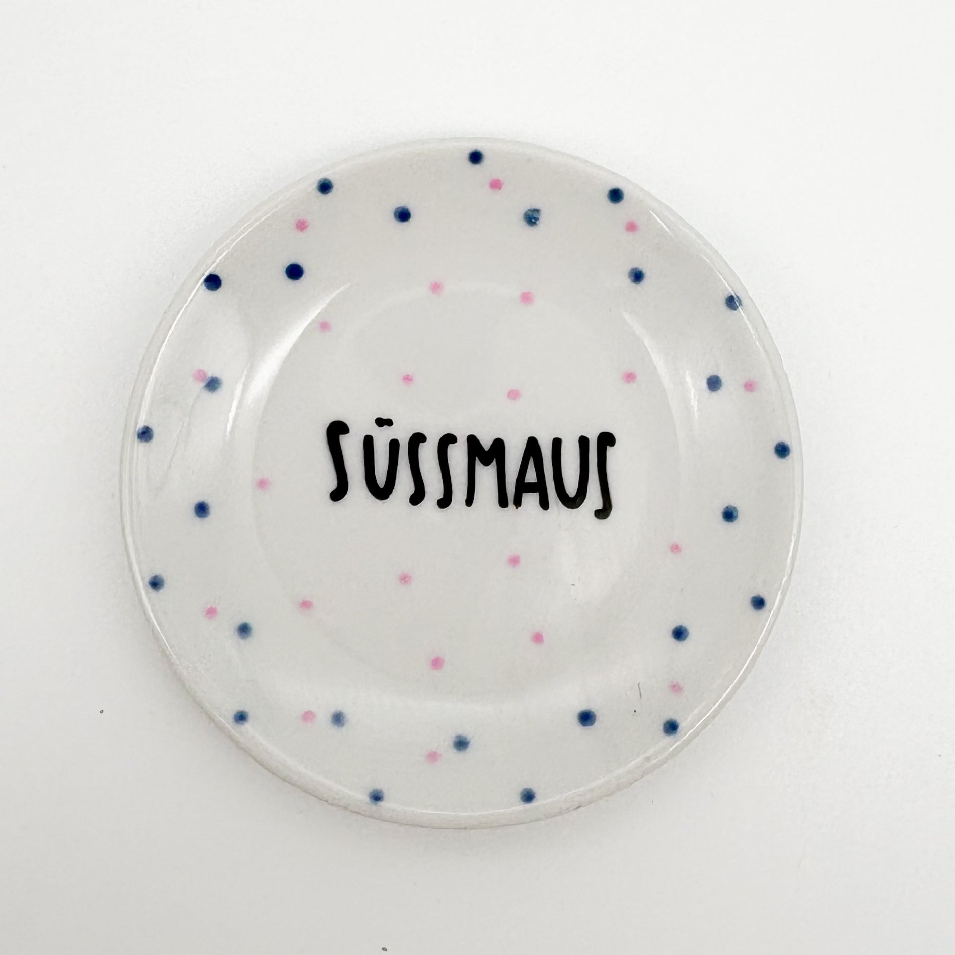 Wandteller mini SÜSSMAUS "dots"