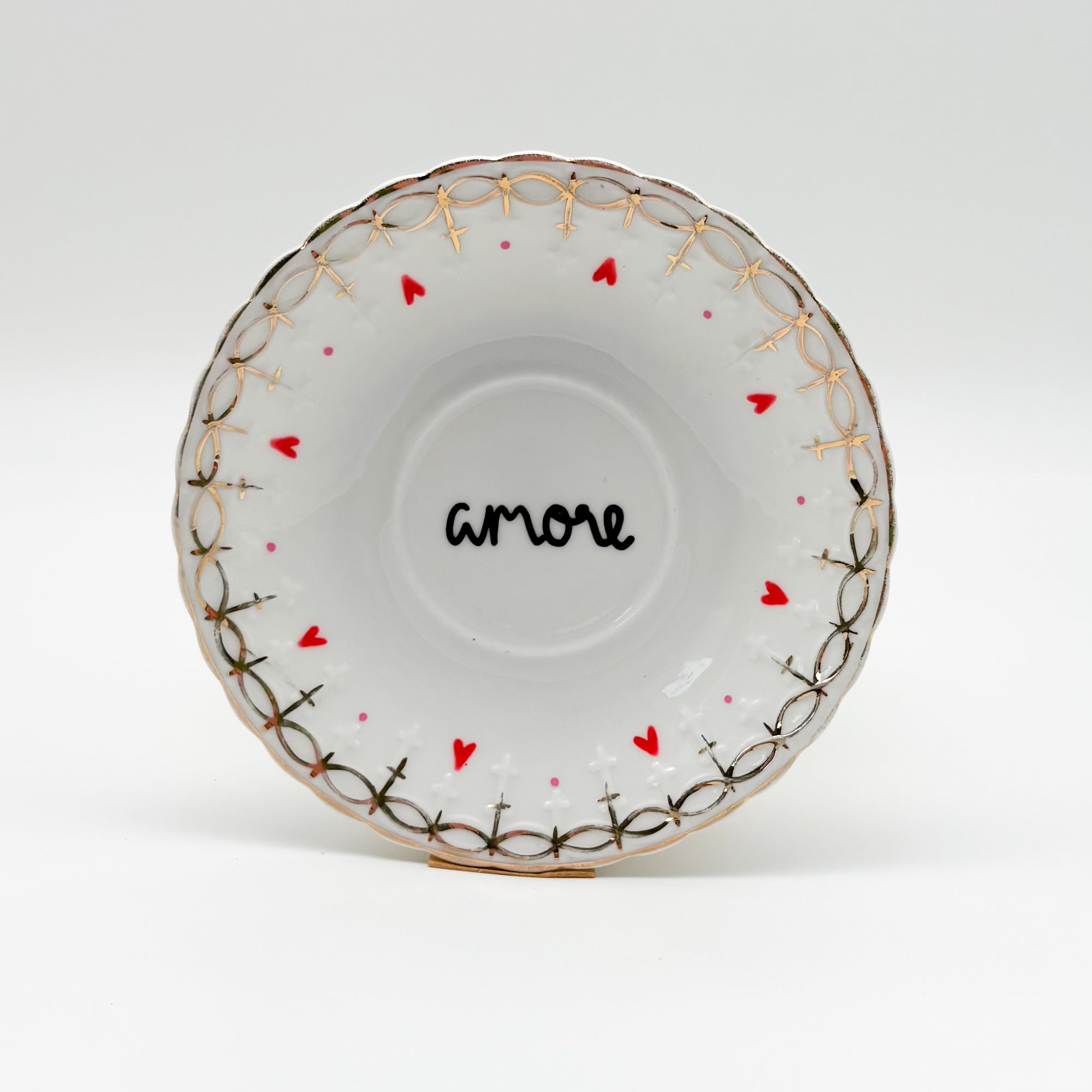 Wandteller small amore "till death"