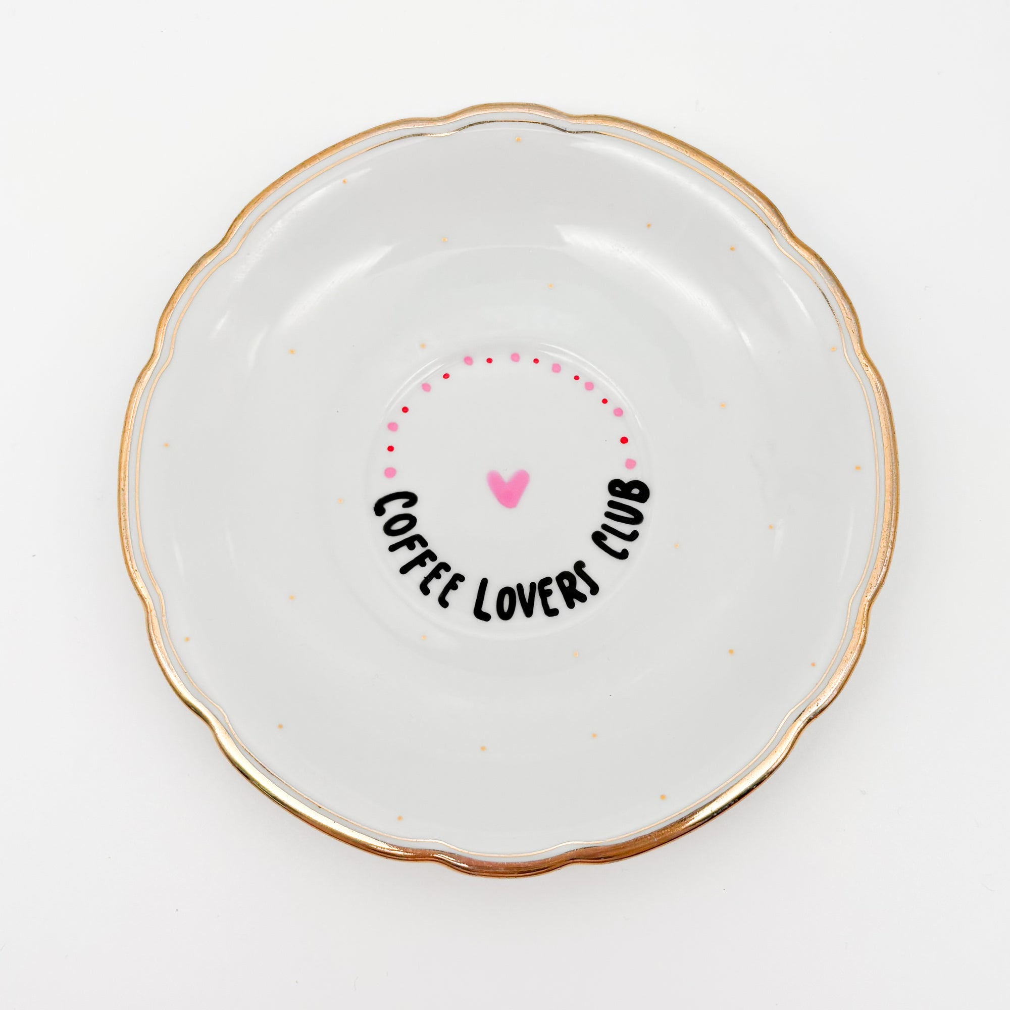 Wandteller small COFFEE LOVERS CLUB "classy 2.0"