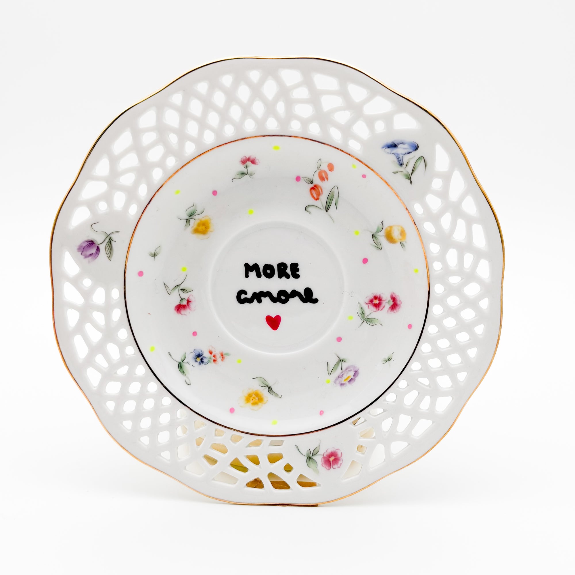 Wandteller small MORE amore "net"