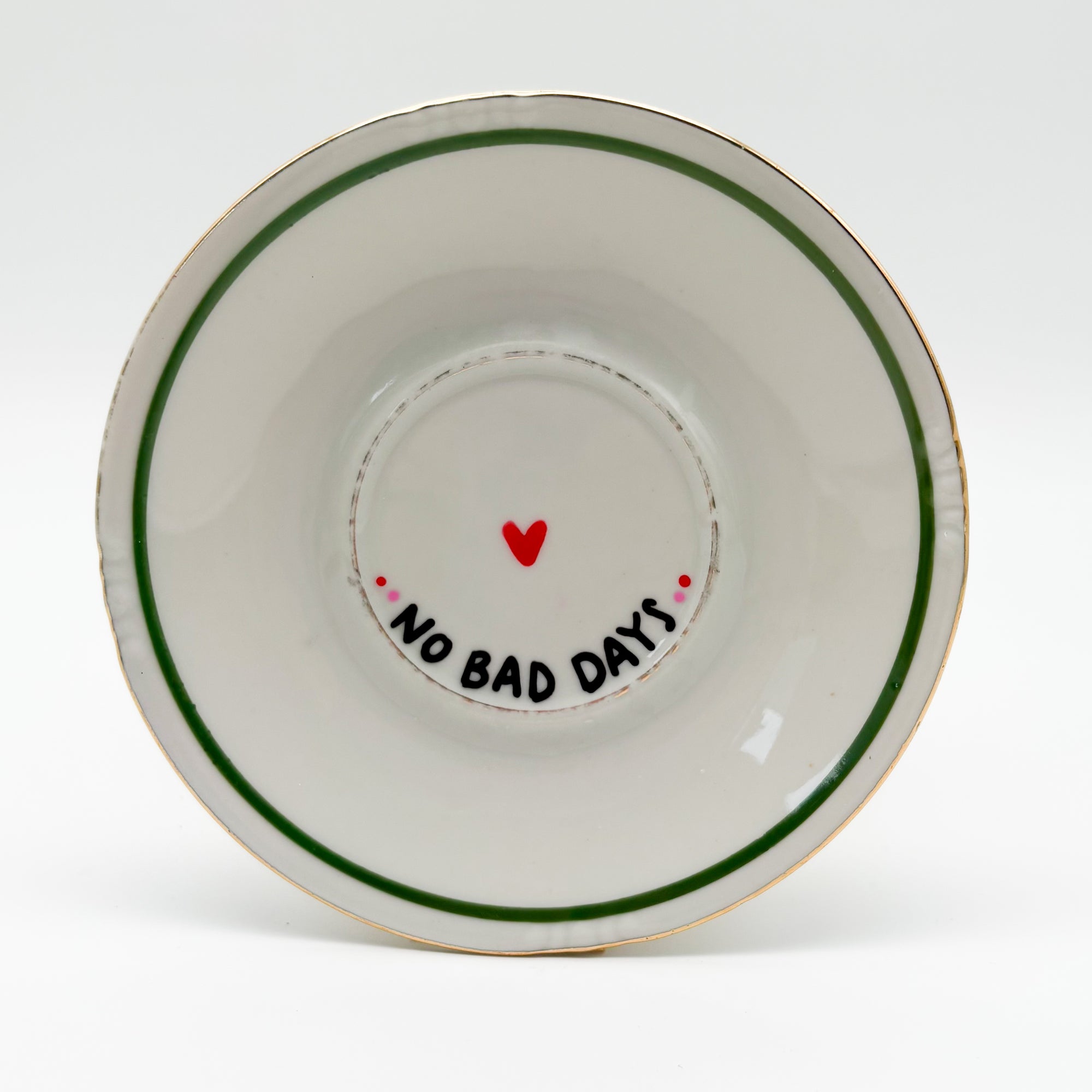 Wandteller small NO BAD DAYS "ring"