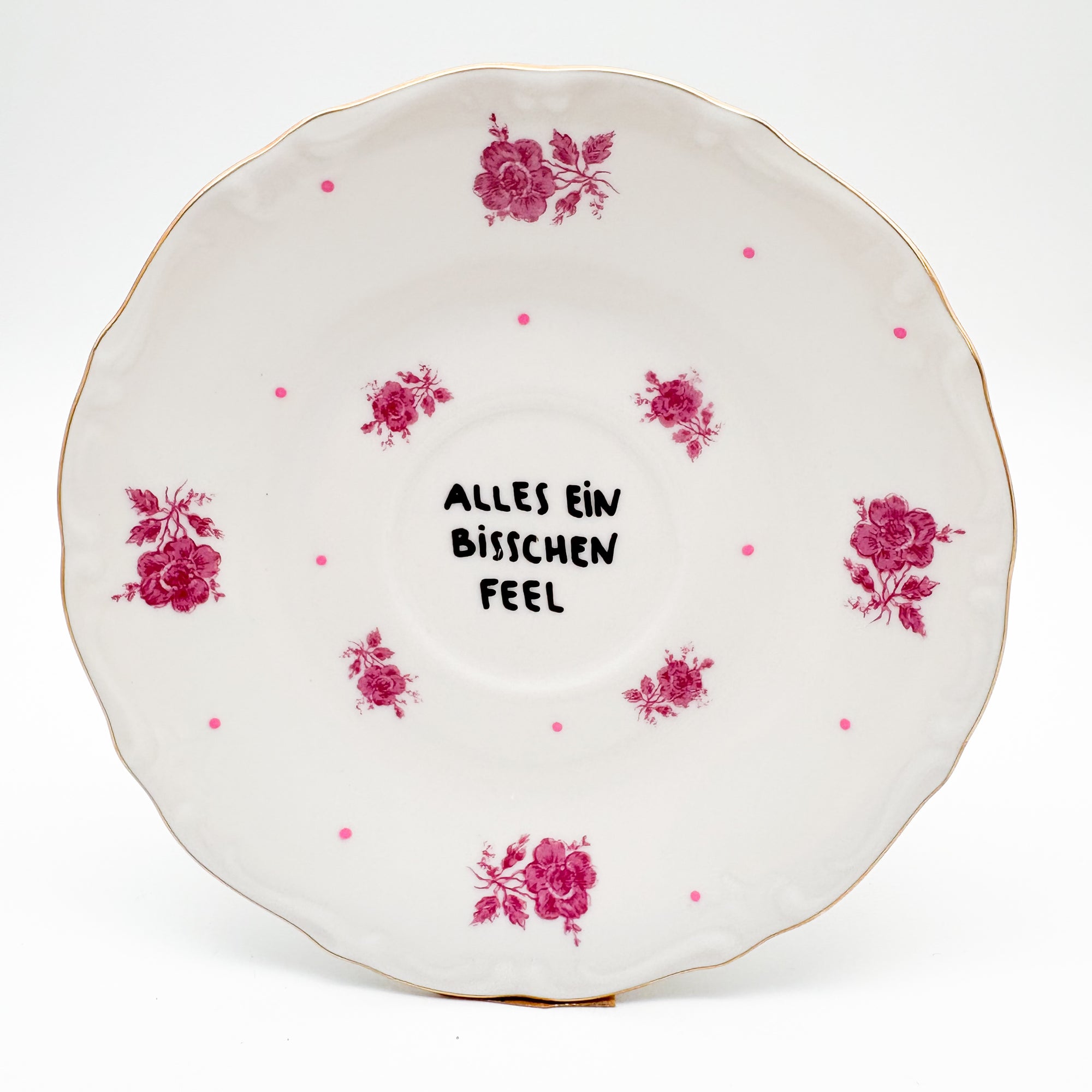 Wandteller small ALLES EIN BISSCHEN FEEL „roses"