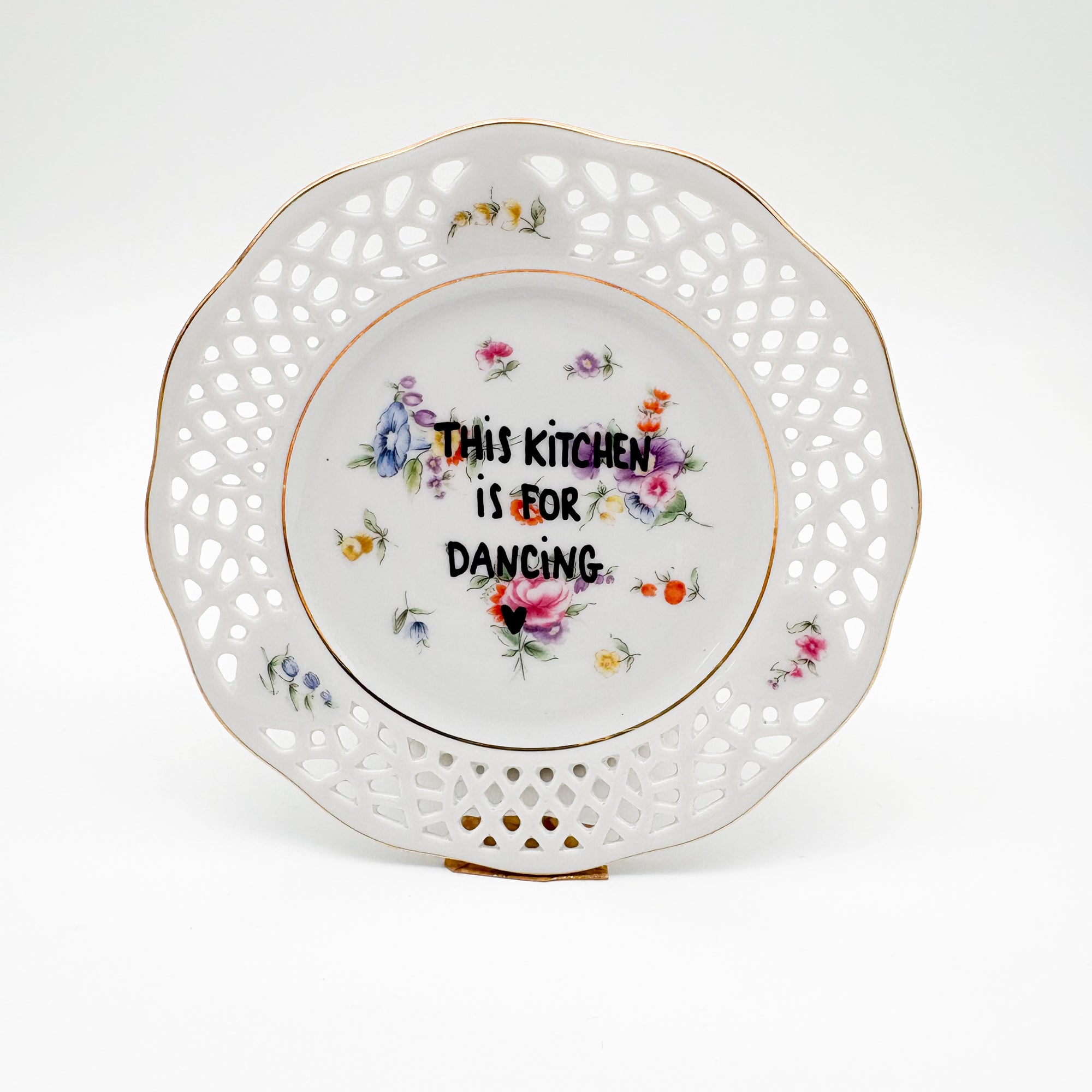 Wandteller small THIS KITCHEN IS FOR DANCING "net"