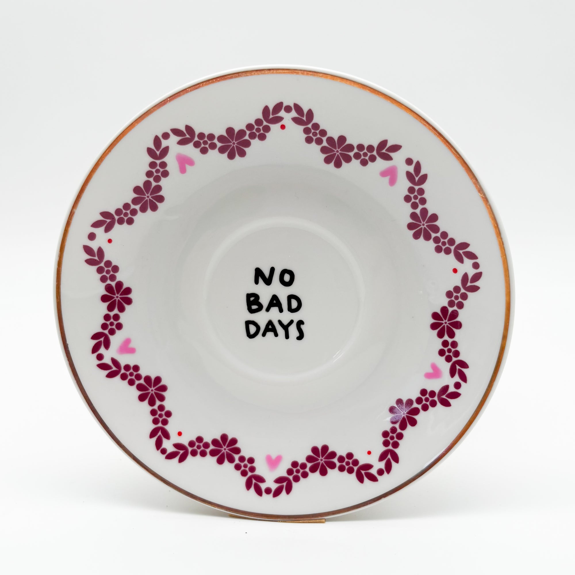 Wandteller small NO BAD DAYS "star"