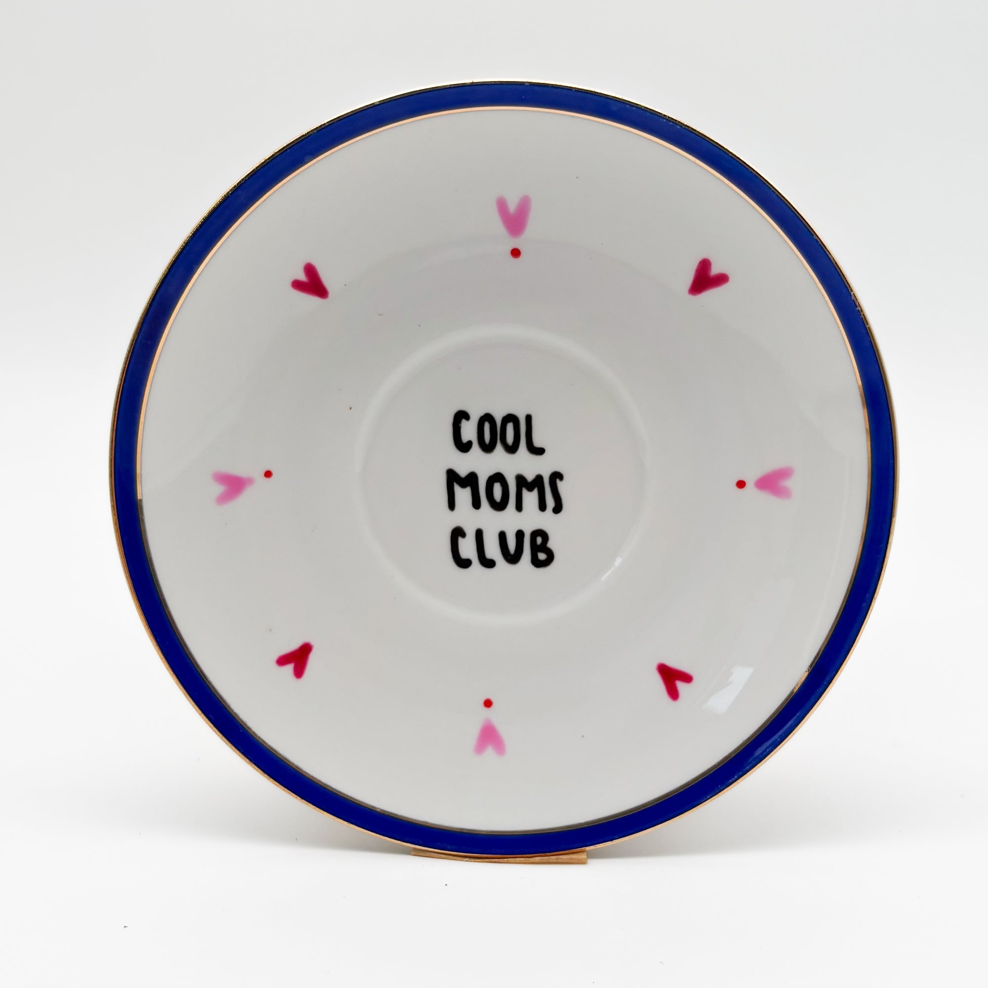 Wandteller small COOL MOMS CLUB "dark"