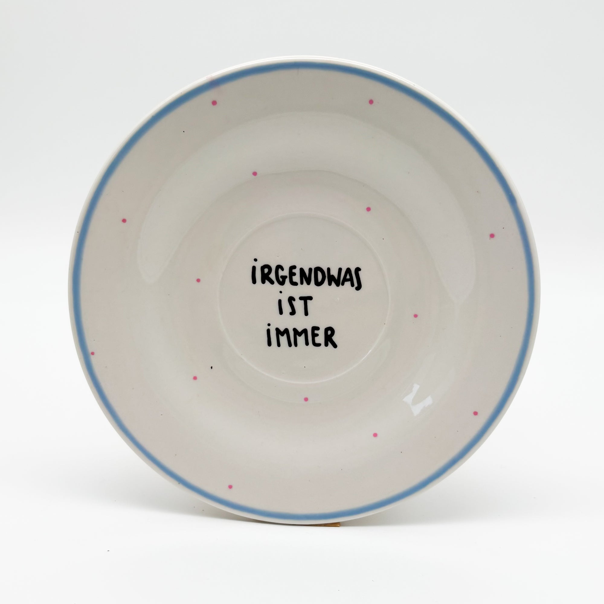 Wandteller small IRGENDWAS IST IMMER "light"
