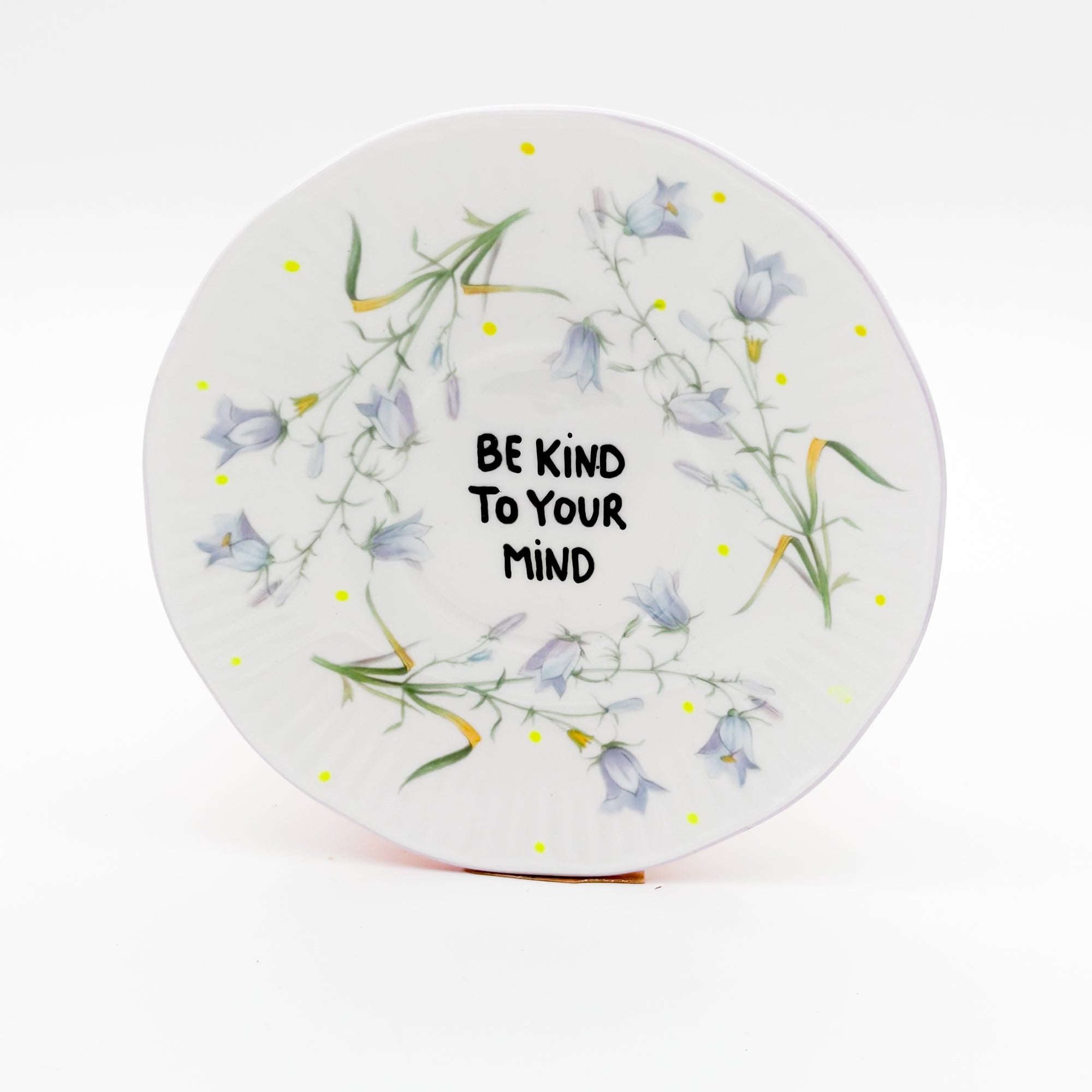Wandteller mini BE KIND TO YOUR MIND “spring“