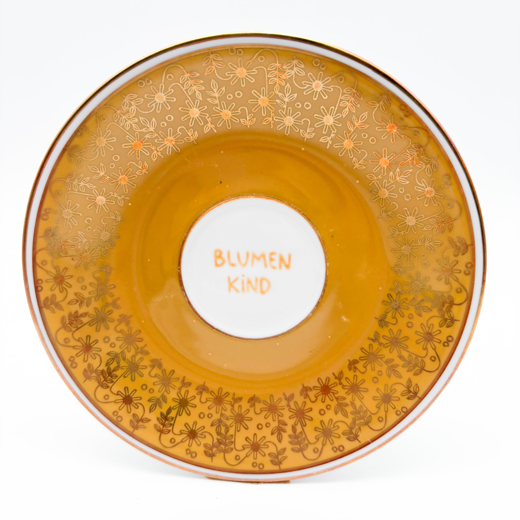 Wandteller small BLUMENKIND "goldie"