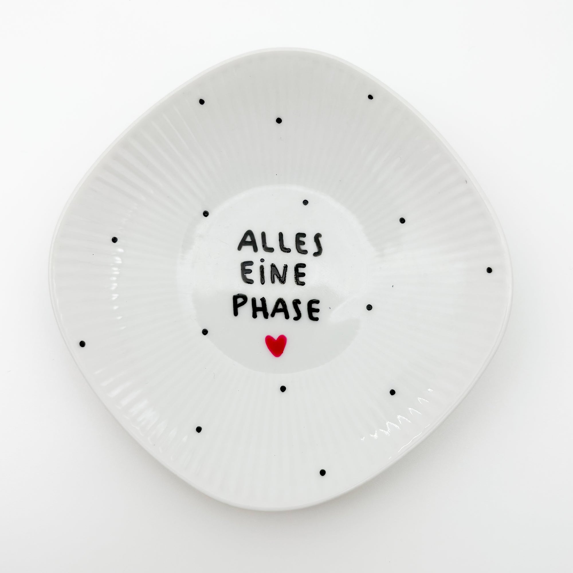 Wandteller mini ALLES EINE PHASE "clean"