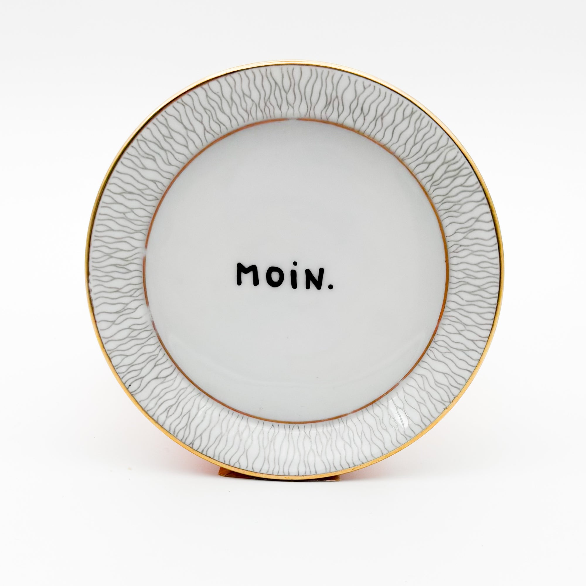 Wandteller mini MOIN."grey"