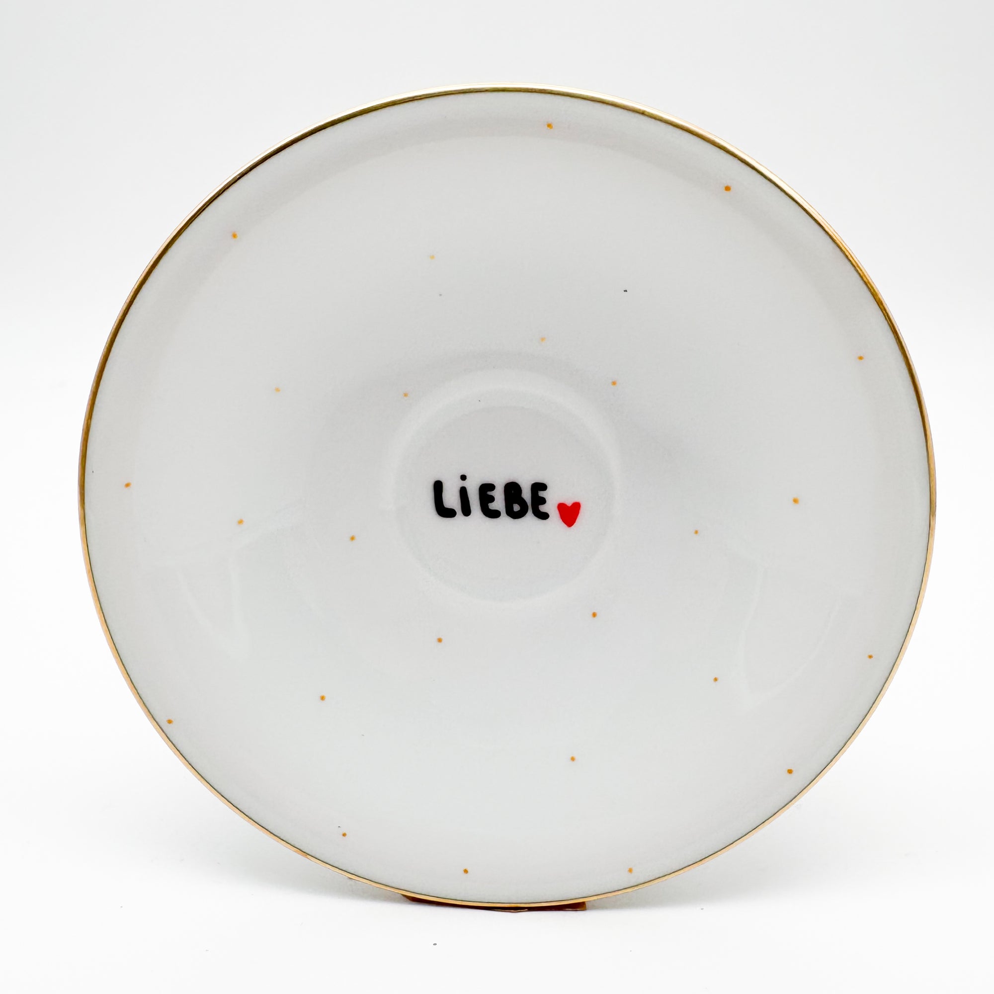 Wandteller small LIEBE "classy"