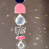Suncatcher mit Kristal & bunten Details