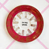 Vintage Wandteller „ICH MUSS GAR NIX“ – Handbemalte Statement-Wanddeko aus Porzellan