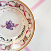 Vintage Wandteller „ICH GEH´MAL KURZ DURCHDREHN“ – handbemalte Statement-Wanddeko aus Porzellan