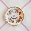 Vintage Wandteller „BLUMENKIND“ – handbemalte Statement-Wanddeko aus Porzellan
