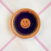 Vintage Wandteller „SMILEY“ – handbemalte Statement-Wanddeko aus Porzellan