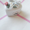 Vintage Dose "ILY-LOVE" – handbemalte Statement Deko aus Porzellan
