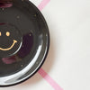 Vintage Wandteller "SMILEY" – handbemalte Statement-Wanddeko aus Porzellan